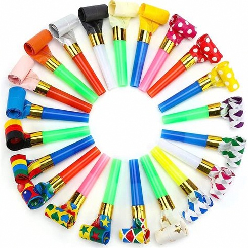 Festive Party Noisemakers Set