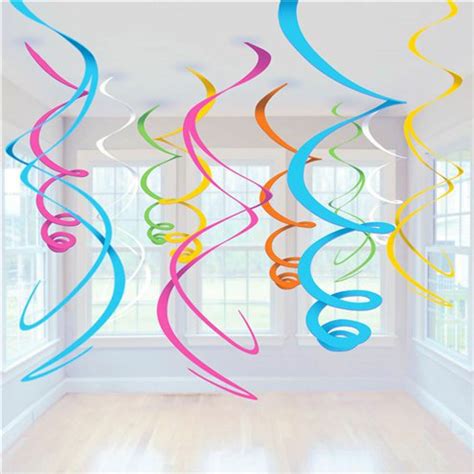 Spiral Ceiling Decoration Set